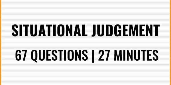 situational-judgement ukcat situational judgement 67 questions and 27 minutes