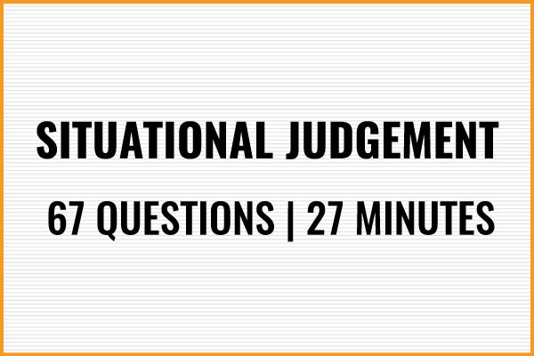 ukcat situational judgement 67 questions and 27 minutes