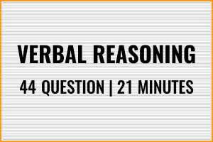 ukcat Verbal reasoning 44 questions 21 minutes